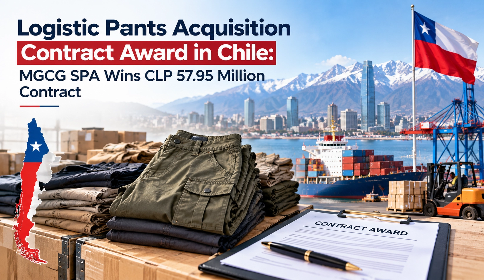 Logistic Pants Acquisition Contract Award in Chile: MGCG SPA Wins CLP 57.95 Million Contract